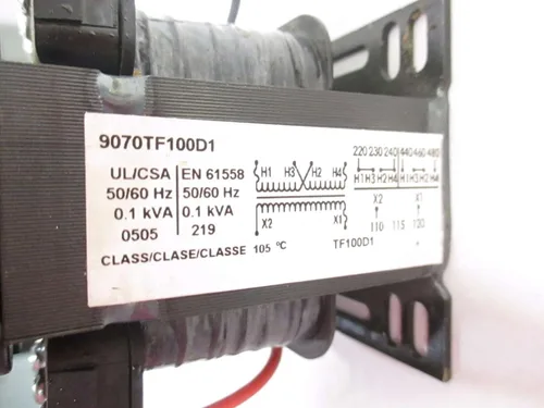 Miniatura 5 de Nuevo cuadrado D 9070TF100D1 480V-AC 120V-AC 100VA TRANSFORMADOR D503552