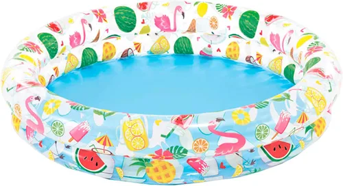 Piscina inflable Stars Kiddie con 2 anillos circulares de 48 pulgadasx10 pulgadas por Intex, Kit de mantenimiento, Paquete de 10, Beige