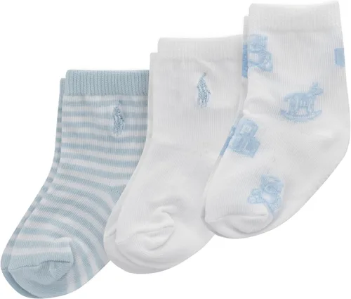 Miniatura 8 de Polo Baby Cable Texture Socks 3 Pair Pack