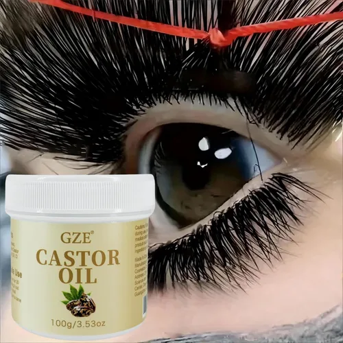 Miniatura 3 de GZE Grasa sólida para el cabello con aceite de ricino, domina el encrespamiento, profundamente hidratante, nutritiva, no grasa, sin aroma, ideal