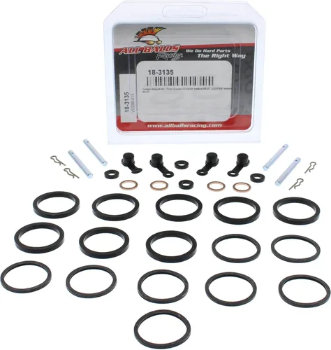 Miniatura 3 de All Balls Racing 18-3135 Kit de reconstrucción de pinza compatible con/repuesto para Suzuki GSX 600 F Katana 1988-1997, GSX 750 F Katana 1989-1997