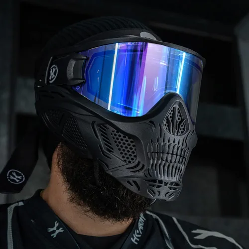 Miniatura 4 de HK Army HSTL - Máscara de Paintball/Airsoft con diseño de calavera Negro