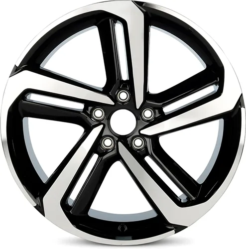 Llanta de aleación negra mecanizada para Honda Accord 2018-2022 de 19 pulgadas, repuesto directo de equipo original, rueda de automóvil lista para