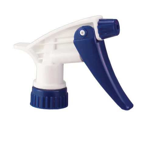 Tolco 110502 Pulverizador de gatillo modelo 320 de 9 1/4 pulgadas, 4.25 pulgadas de alto, 12.25 pulgadas de ancho, blanco/azul (paquete de 200)