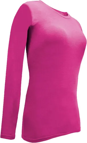 Miniatura 10 de Natural Uniforms Camiseta Under Scrub para mujer, cuello redondo, manga larga, paquete de 3, paquete múltiple de 3