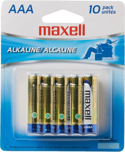 Miniatura 2 de Pilas alcalinas AAA Maxell 2, paquete de 10, 723810, Color, 1, 1