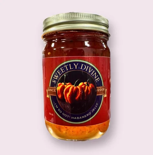 Sweetly Divine Gelatina de pimiento picante - Varios sabores disponibles (Habanero)