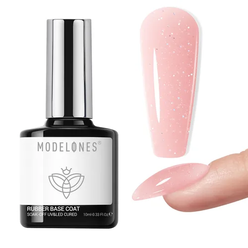 Miniatura 20 de Modelones - Capa superior y capa base de esmalte de gel de 15 ml, 0.5 fl oz, juego de actualización súper brillante, sin ácido, sin necesidad