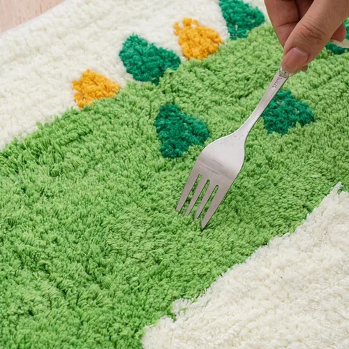 Miniatura 3 de Alfombras de baño, bonita alfombra de baño con forma de animal, no sorbe, absorbente, divertida decoración, alfombra de baño para baño, bañera