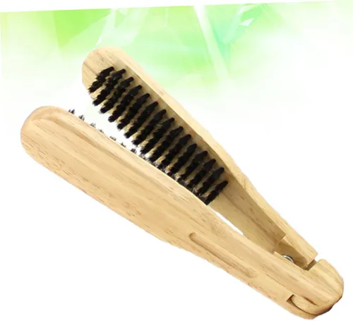 Miniatura 6 de 2 peines alisadores de cabello para mujer, pinza para el cabello, cepillo para enderezar el cabello, cepillo para enderezar el cabello, peine