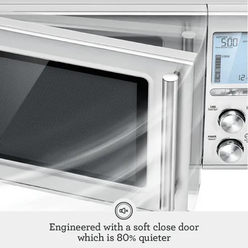 Miniatura 6 de Breville BMO850BSS Horno de Microondas de Encimera Smooth Wave, Acero Inoxidable Cepillado