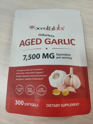 Miniatura 2 de Cápsulas de extracto de ajo envejecido, suplementos de ajo, cápsulas blandas de ajo orgánicas sin olor para apoyo inmunológico, totalmente