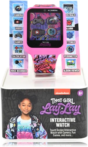 Miniatura 2 de Accutime Reloj inteligente interactivo Lay Lay, Rosado, Moderno