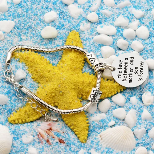 Miniatura 6 de lauhonmin - Pulsera de abalorios para madre e hija, para el día de la madre
