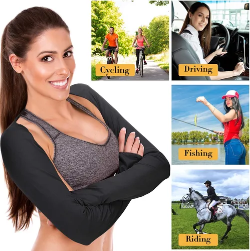 Miniatura 6 de Women Cooling Shawl Arm Sleeve Sun Protection Shrug