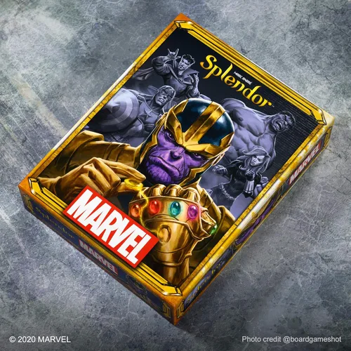 Miniatura 4 de Asmodee Juego de mesa Marvel Splendor: une héroes y gemas en una aventura de estrategia épica, juego familiar para niños y adultos, a partir de 10
