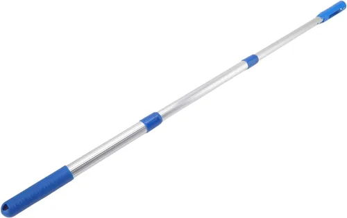 Miniatura 3 de TOPINCN Poste de piscina, herramientas expandibles y productos químicos, rastrillos, desnatadores y redes desmontables de 3 secciones telescópicas