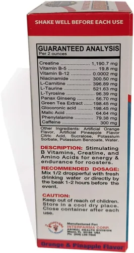 Miniatura 3 de INTERFARMA Energen Extra Strength W Creatina para Gallo