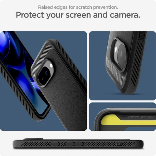 Miniatura 6 de Spigen Funda para Pixel 9a, Rugged Armor MagFit (2025) [compatible con accesorios MagSafe] - Negro mate
