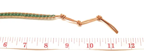 Miniatura 5 de 88 INFINITYEE888 Infinityee - Tobillera tejida de cuero marrón claro, vintage, hecha a mano, hippie, bohemio, gitano, bohemio, unisex, para hombres
