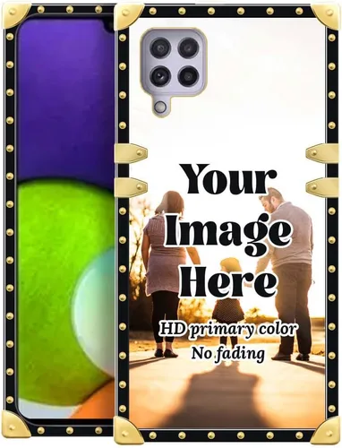 Miniatura 8 de Funda Customiz Picture Phone compatible con Samsung Galaxy A32, diseño de fotos DIY A32 para niñas, TPU suave a prueba de golpes, parte trasera