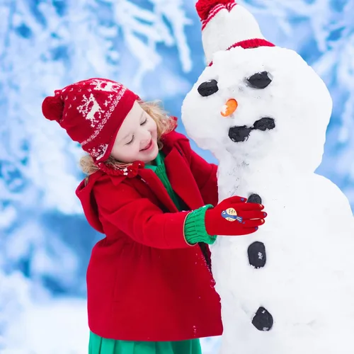 Miniatura 54 de Hicdaw 6 pares de guantes de invierno para niños, guantes de punto elásticos y cálidos para niños o niñas