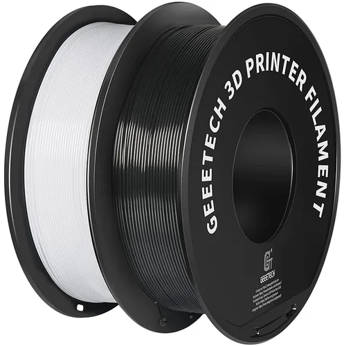 Miniatura 47 de GEEETECH Filamento PLA de color dorado sedoso de 0.069 libras, filamento de seda brillante para impresora 3D, carrete de 2.2 libras, precisión