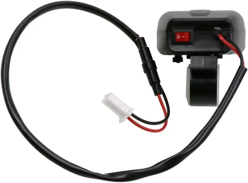 Miniatura 5 de Impermeable motocicleta 5 V 3.1 A cargador USB dual y voltaje pantalla de temperatura voltímetro para 7/8 y 1 "montaje en manillar 3 en 1