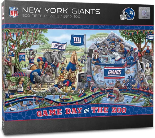 Miniatura 32 de YouTheFan - Rompecabezas NFL Game Day at The Zoo, 500 piezas