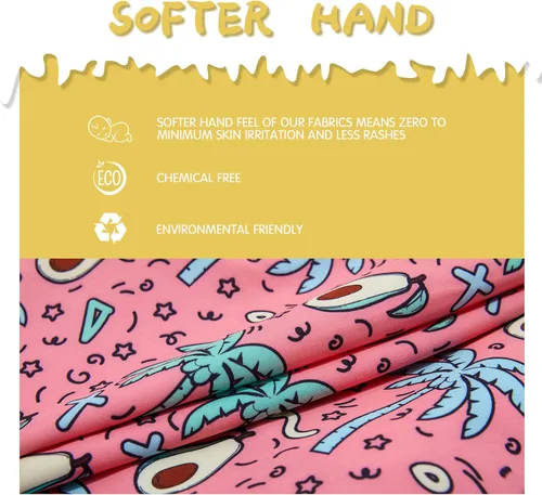 Miniatura 3 de BRISIRA Traje de baño para niños pequeños, antirozaduras, pantalones cortos de natación para niños con forro de compresión