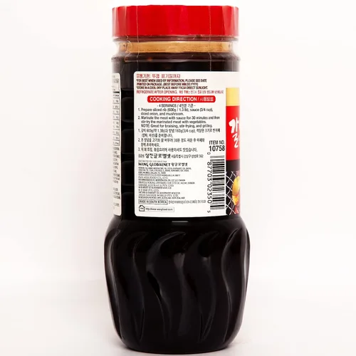 Miniatura 3 de Wang Galbi Marinade - Salsa barbacoa coreana para costillas cortas de ternera, adobo Kalbi dulce y ahumado, auténtica salsa de costilla coreana