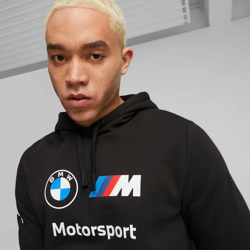 Miniatura 5 de PUMA Sudadera con capucha de forro polar BMW M Motorsport Essentials para hombre