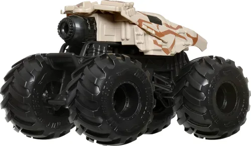 Miniatura 5 de Hot Wheels Monster Trucks, camión monstruo de gran tamaño, camión de juguete fundido a presión a escala 1:24 con ruedas gigantes y diseños geniales