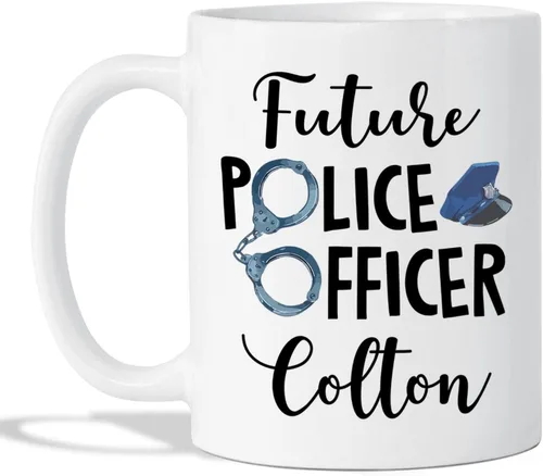 Miniatura 12 de Novedosa taza de policía, taza de café personalizada de policía, taza de oficial de policía, taza de policía, regalos para policía, regalos
