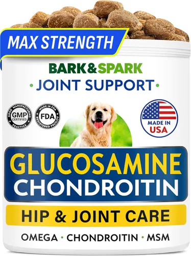 Miniatura 4 de Suplemento de Glucosamina Condroitina para Perros para Cadera y Articulaciones - Alivio del Dolor Articular - Masticables de Cadera y Articulaciones