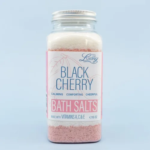 Luxiny - Sales de baño relajantes para mujer, baño relajante con aceite de almendras hidratante y aceites aromáticos fabricados en los Estados