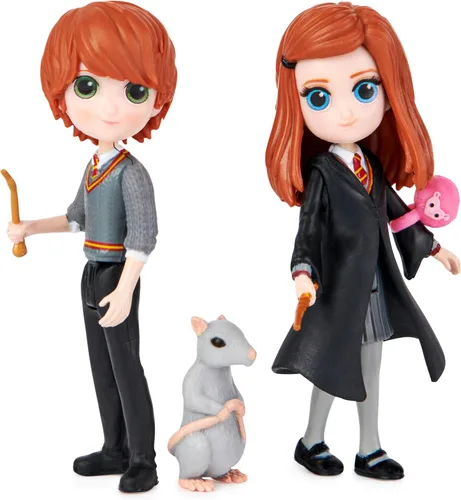 Miniatura 8 de Wizarding World, Magical Minis - Set de la amistad de Harry Potter y Cho Chang con criatura, juguetes para niños de 5 años en adelante
