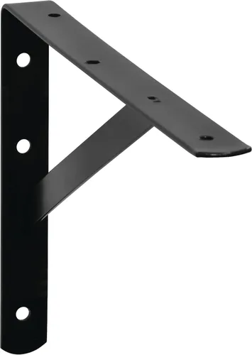 Miniatura 2 de Decko Products 49138-10 - Soporte de estante resistente, 8.5 x 11.25 pulgadas, paquete de 10, color negro
