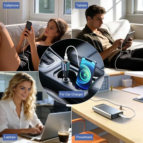 Miniatura 8 de Cable USB C a USB C de 3 pies 100 W, cable de carga rápida tipo C para iPhone 17e 17 16 Pro Max 15/iPad Pro 10 11/MacBook Air, para Samsung S26 S25