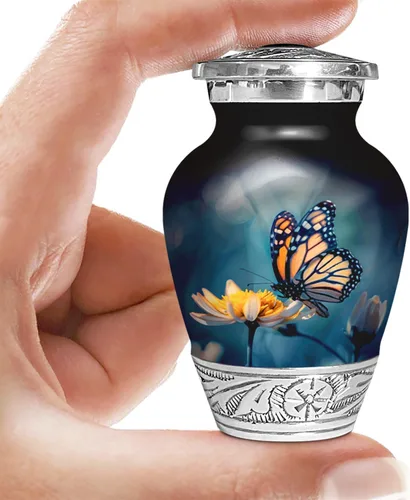 Miniatura 17 de Loving Tribute - Urna de cremación de colibrí para cenizas humanas adultas, gran monumento funerario hecho a mano para recordar a tus seres queridos
