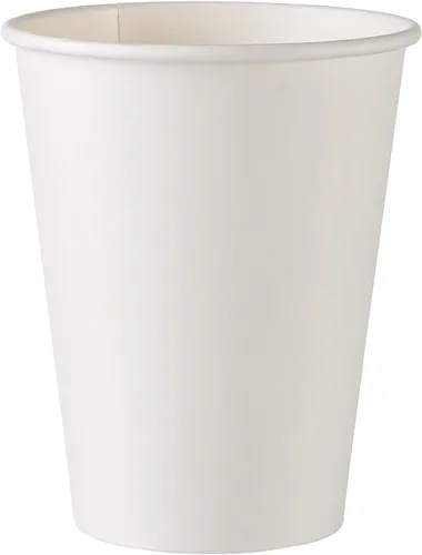 Miniatura 8 de CIAO! Vaso de papel blanco para bebidas calientes de 12 onzas, desechable, 90 mm de diámetro, 1.000