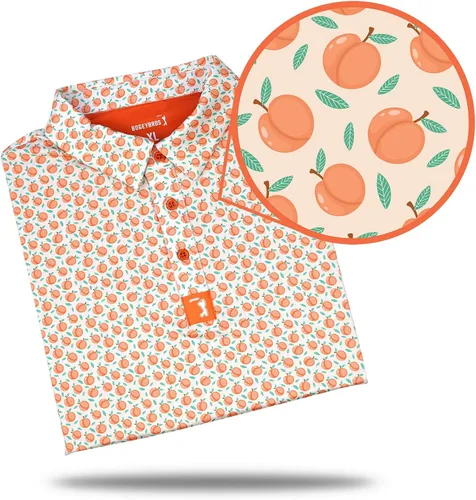 Miniatura 2 de Bogey Bros - Divertidas camisas polo de golf de manga corta para hombre, con elástico de 4 vías y protección FPU 50