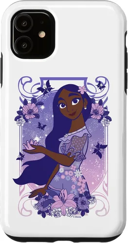 Miniatura 8 de Funda para iPhone 16 Disney Encanto Isabella Dreamy Floral Retrato