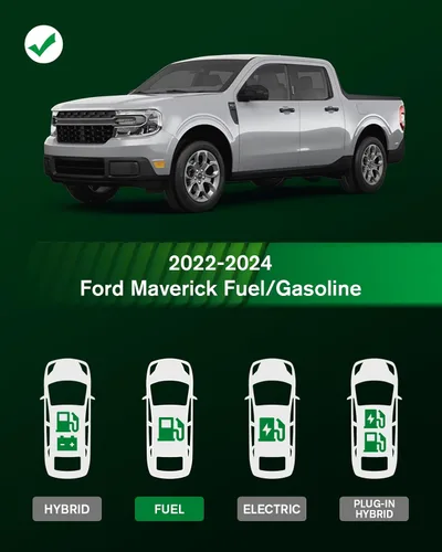 Miniatura 2 de Tapetes VIWIK para Ford Maverick Fuel 2025-2022, forros de piso 3D antideslizantes, tapetes impermeables de TPE para automóvil, protección de ajuste
