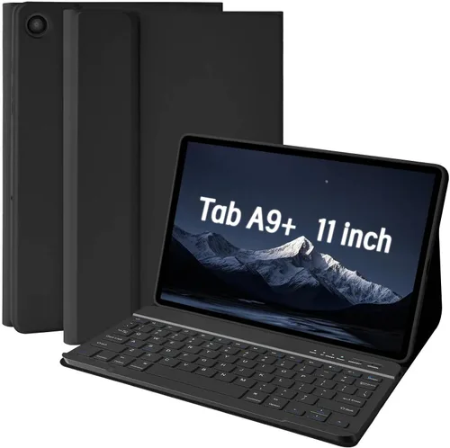 Miniatura 12 de MMK Funda para Galaxy Tab A11 con teclado (11 pulgadas 2025, SM-X230, SM-X236B), compatible con Galaxy Tab A9 Plus funda con teclado