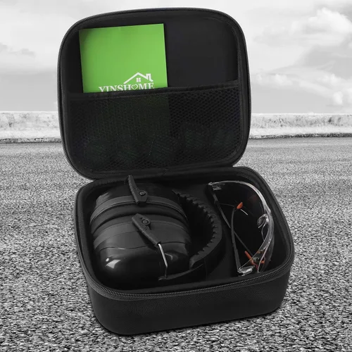 Miniatura 2 de Orejeras de protección auditiva para disparos, gafas de seguridad para armas, tapones para los oídos, funda protectora