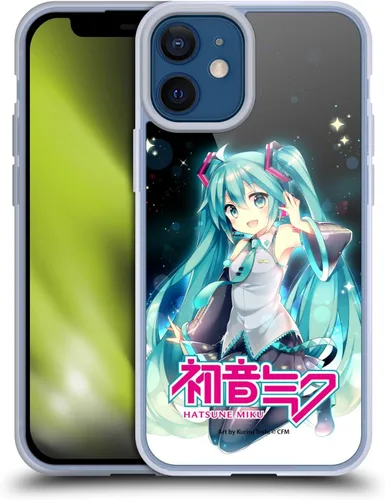 Miniatura 98 de Head Case Designs Licencia Oficial Hatsune Miku Gráficos Lindos Carcasa de Gel [Protección de Grado Militar] Compatible con Apple iPhone 7