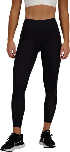 Miniatura 2 de 2XU Mallas de compresión Force de tiro medio para mujer con cintura plana y ancha para entrenamiento y fitness, negronero, talla M