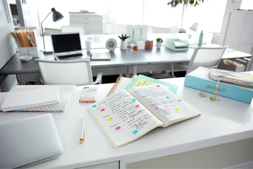 Miniatura 11 de Post-it Banderas, 50 por dispensador, paquete de 2 dispensadores, 1 pulgada de ancho, verde brillante (680-BG2)