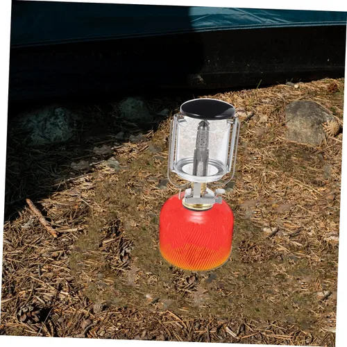 Miniatura 6 de Abaodam Tienda portátil linterna de gas lámpara de camping al aire libre luz de calefacción de propano para emergencia patio jardín barbacoa lectura